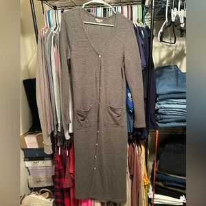 LAST CHANCE! Grey Duster Cardigan